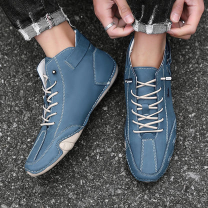 Outdoor Hiking Shoes with Wear-resistant High Top Design Sports Shoes with Comfortable Foot Feel Casual Life 2025 White Boots