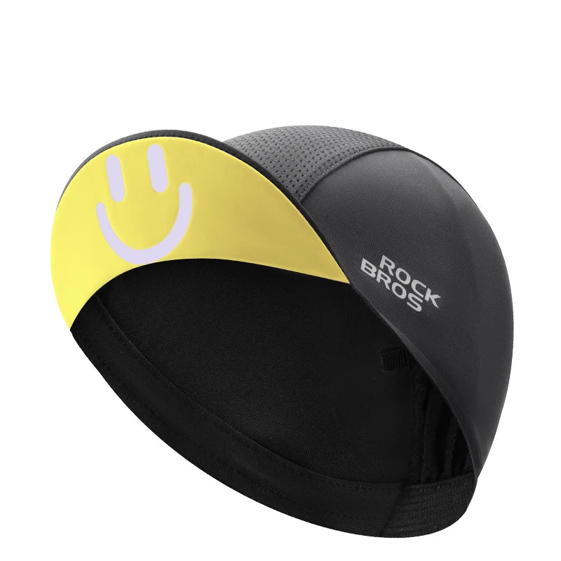 Cycling Caps Summer Ultra-Light Mesh Breathable Classic Team Bike Caps Sun Protection Ice Silk Cool Hats