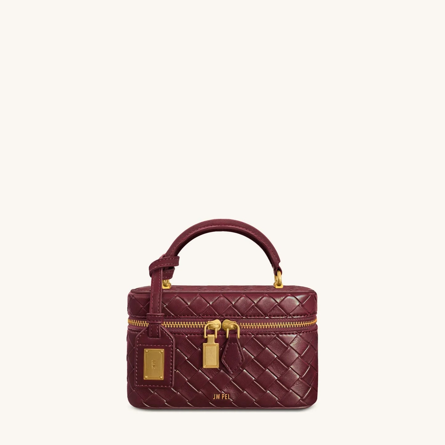 Textured Leather Crossbody Bag for Women, Designer Shoulder Purse with Letter Logo, Chic Commuter Handbag