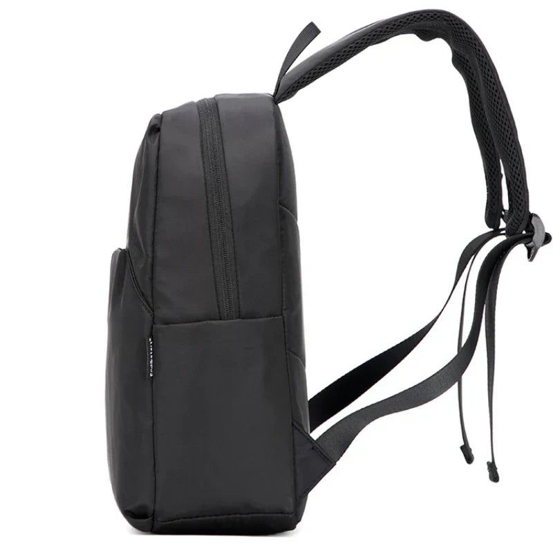 Mini Canvas Men's Backpack Fashion Black Rucksack School Bag for Man Small Japanese Male Bagpack Travel Waterproof Backpacks