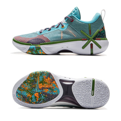Men's WADE SHADOW 6V2 On Court Basketball Shoes BOOM Cushion Wearable Sport Shoes LiNing Stable Support Sneakers ABPV021