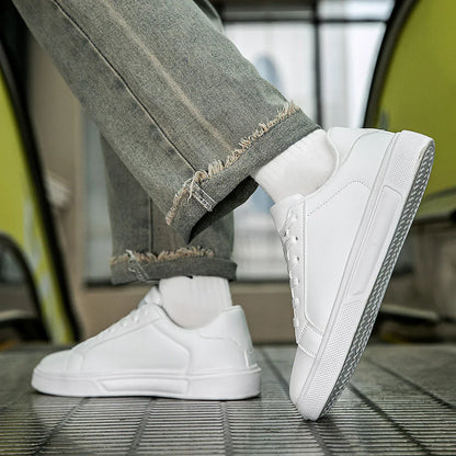PU Leather Men Shoes Sneakers Trend Casual Shoes Leisure Male Sneakers Footwear Men Vulcanized Shoes Couple Shoes Women Shoes