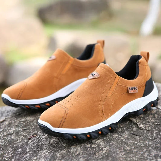 Casual Men's Sports Shoes Outdoor Walking Loafers Comfortable Shoes Fashionable and Lightweight Plus Size 38-50
