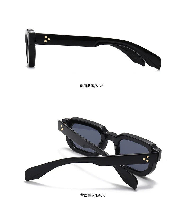 New Myopia Sunglasses Narrow Frame Women Luxury Brand Design Trendy Sunglass for Men Charm Retro Square Glasses UV400