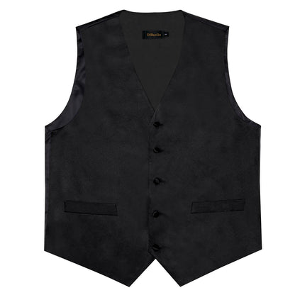 Wedding Party Green Men's Vest Shirt Accessories Fashion chaleco hombre for Man Four Seasons Wear Wholesale Necktie Handkerchief