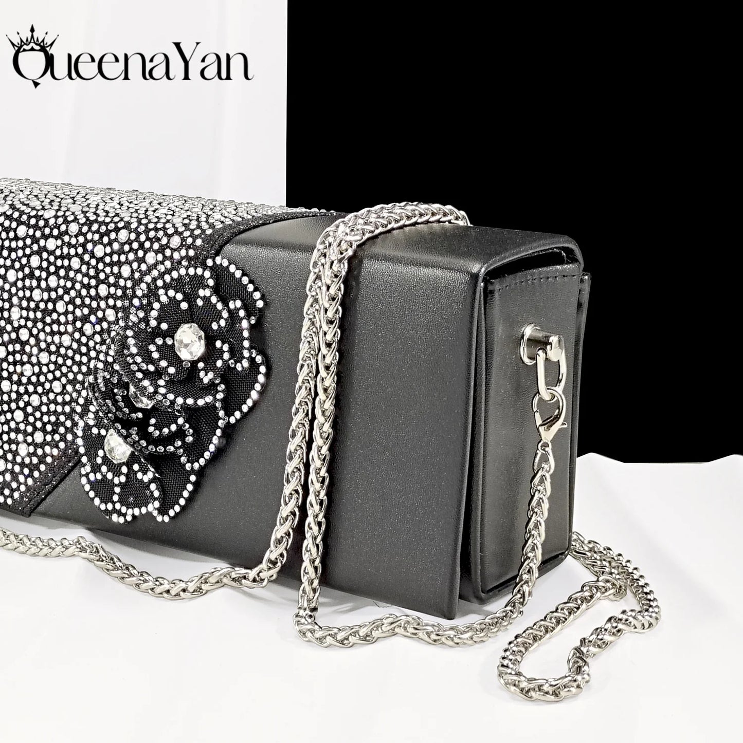 Elegant African-Inspired Evening Shoes and Handmade Clutch Set Pointed Toe High-Heel Women's Footwear and Matching Bag