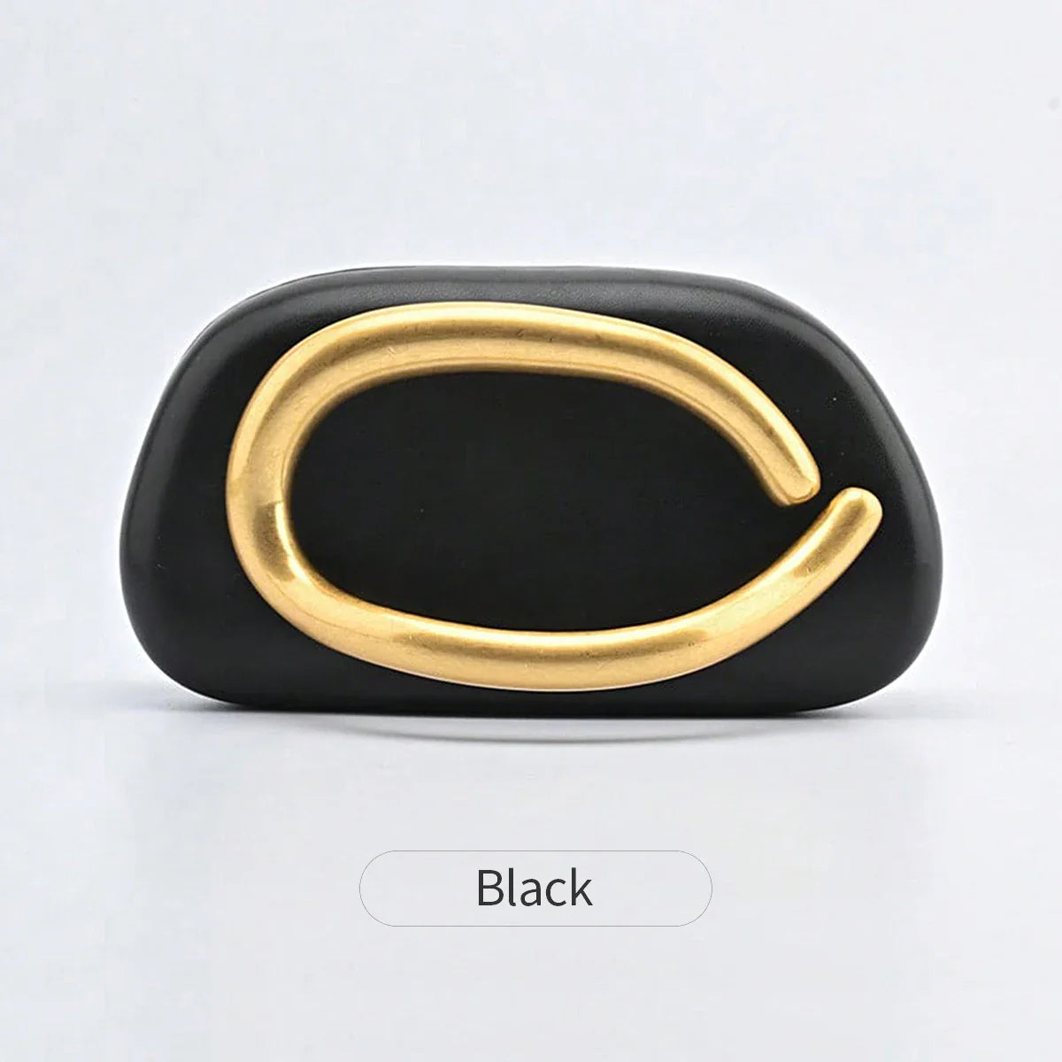 Metal Closure Clutch Evening Bags For Women Luxury Designer Handbag MINI wallet Vintage Elegant Oval Box Chain Strap Shoulder