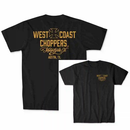 New 2026 West Coast Choppers  Graphic Tee 100% Cotton Round Neck Casual Regular Fit Unisex T-shirt  Summer Top