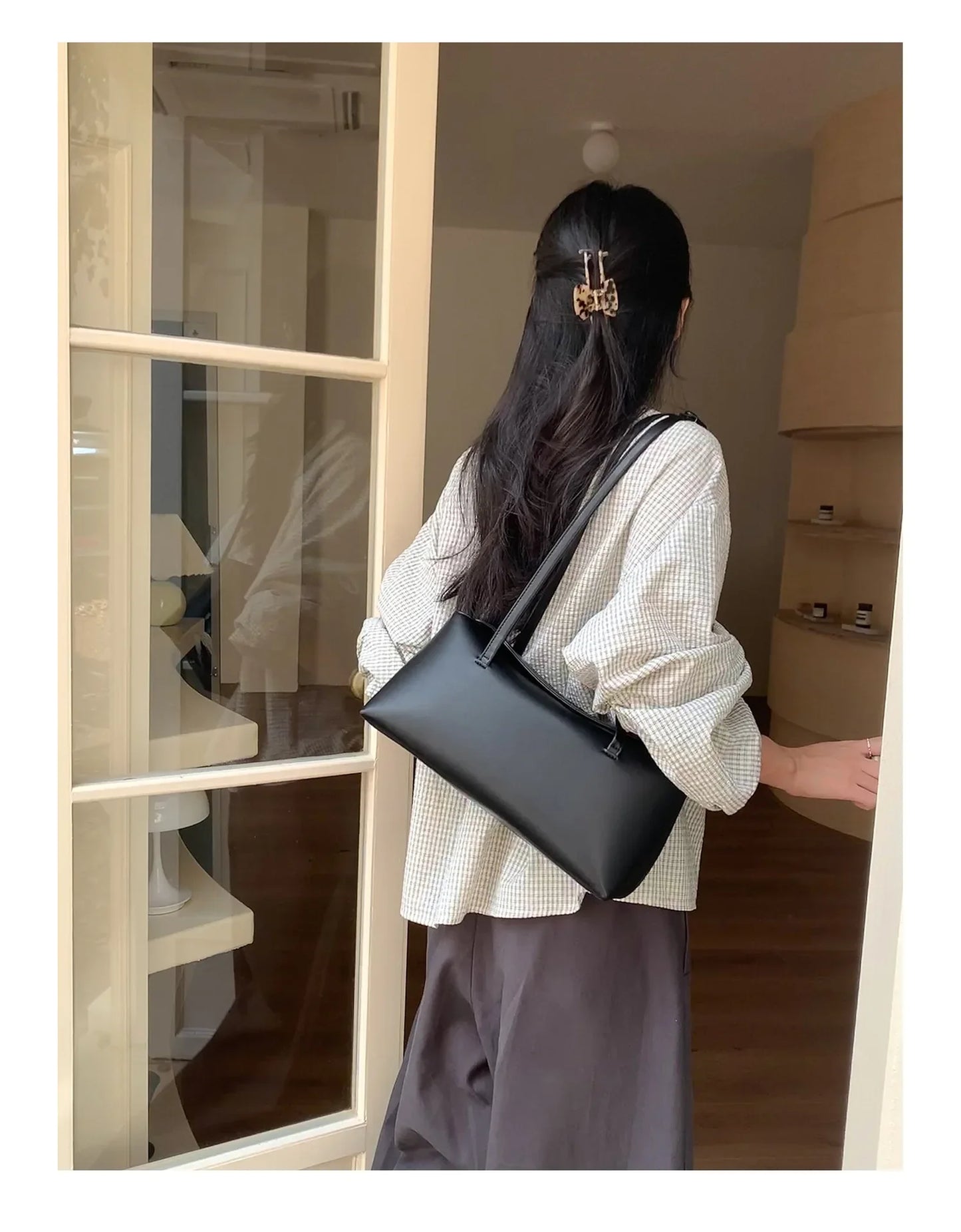 Casual High Quality Women Shoulder Bag Fashion Designer Bags for Women Handbags and Purses PU Leather Pillow Bag Shopper Tote