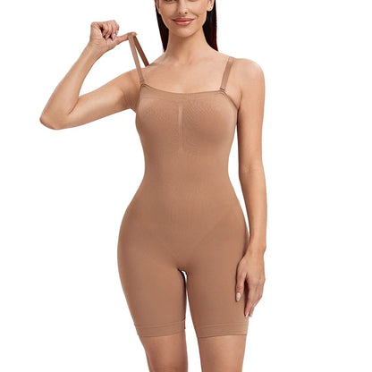 Women Strapless Shapewear Bodysuits Tummy Control Butt Lifter Body Shaper Waist Trainer Instantly Sculpt Your Body