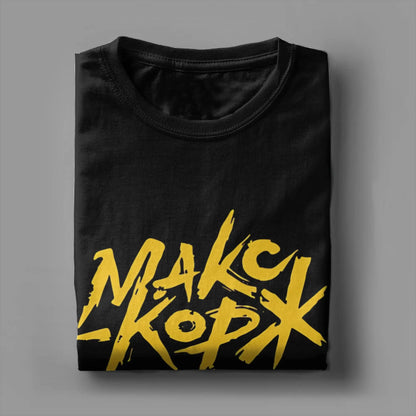 Max Korzh - Макс Корж  T-Shirt Summer  Harajuku T Shirts Pure Cotton O Neck Oversize Tees Short-Sleeved Streetwear Tops