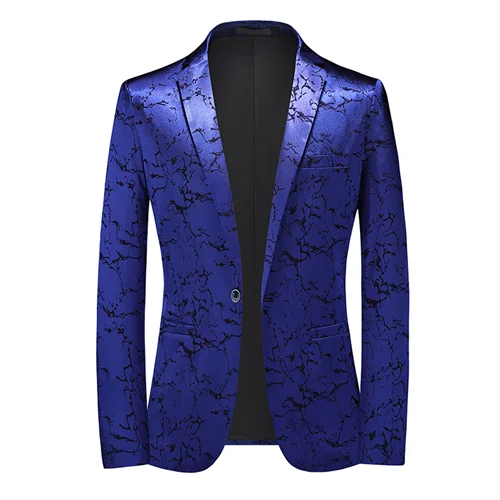 2026 New Men Business Social Suit Jacket Summer Male Single Breasted Thin Dress Male Jacquard Blazers Coats