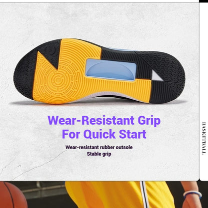 DVD Team 2.0 Basketball Shoes Wear-resistant Non-slip Professional Actual Combat Cushioning Male Sneakers 672511120