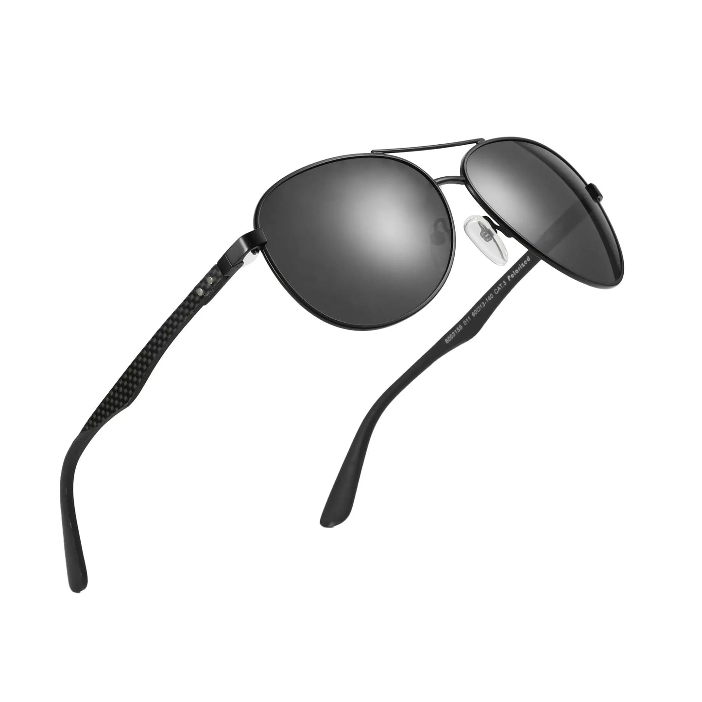 Hot Sale Carbon Fiber Polarized Sunglasses Pilot Shade for Men Uv Protection Fishing Driving Golf