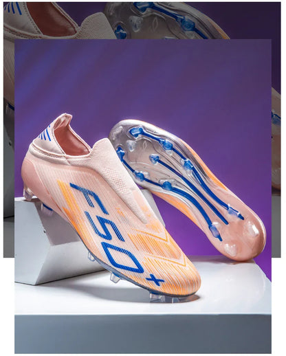 New Men's Soccer Shoes Non Slip Indoor Football Boots Sport Comfortable Grass Cleats Ultralight Fg Turf Futsal Adult Non-Slip