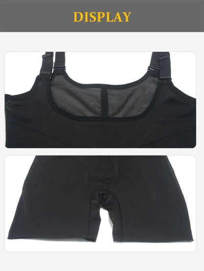 Light Shapewear Bodysuit Body Shaper Women Belly Sheath Waist Trainer Reductive Slimming Underwear Thin Breathable