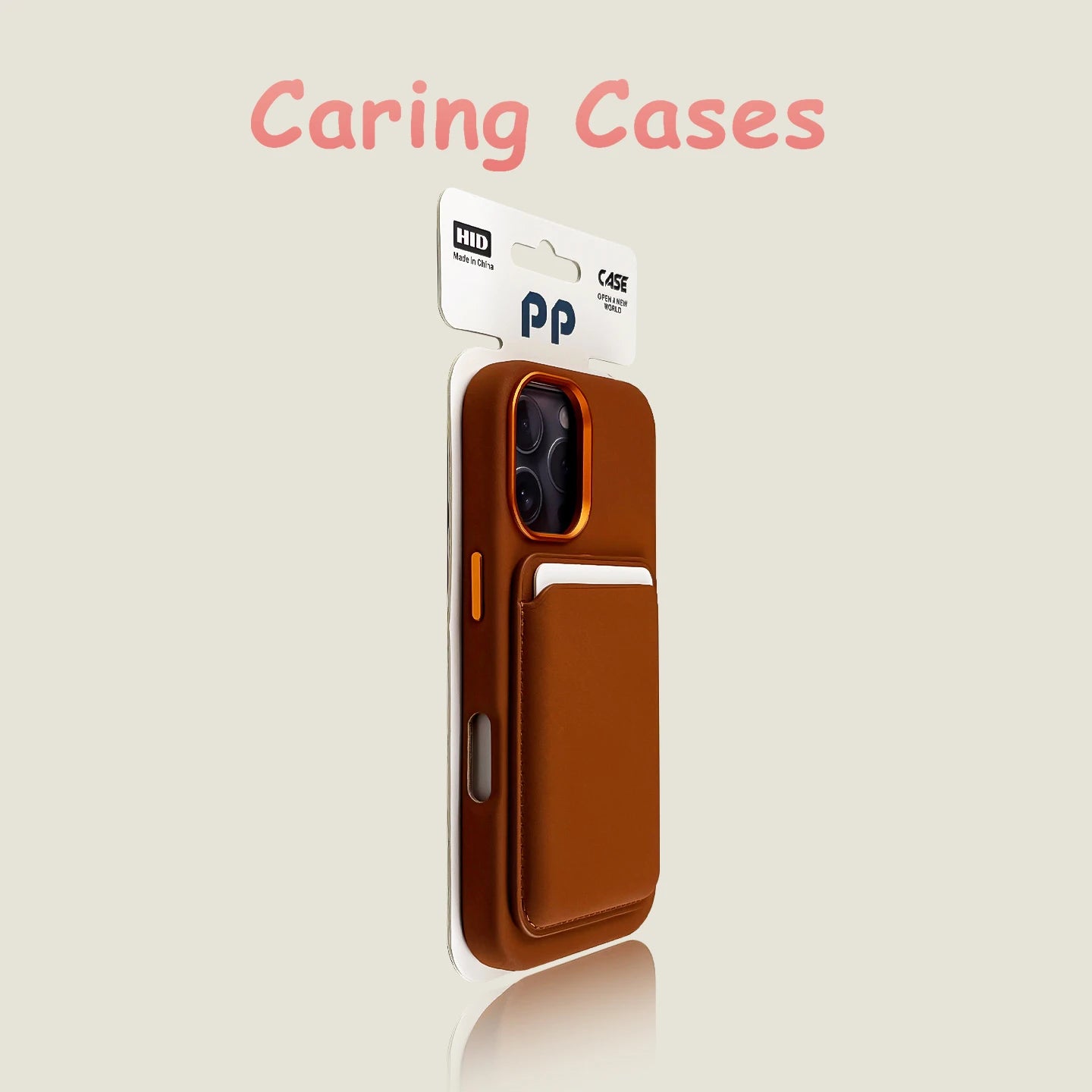 For iPhone 17 Pro Max Case Titan Gray Magnetic Card Slot Shockproof Compatible with iPhone 16 15 14 13