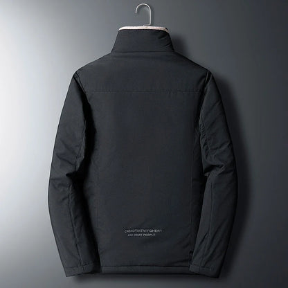 Men 2025 Winter Windproof Warm Thick Fleece Jacket Men Fashion Casual Coat Men Autumn Brand Outwear Outdoor Classic Jacket Men