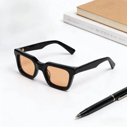 2026 Fashion Rectangular Small Frame Designer Men Sunglasses Punk Modern Street Sun Protection UV400 Women Polarized Sunglasses