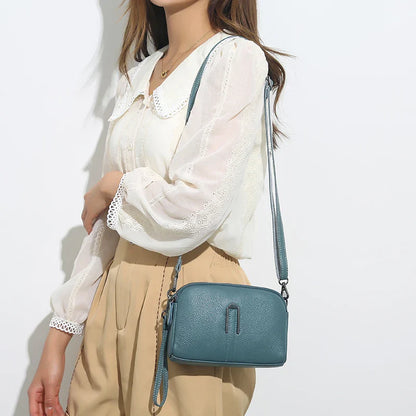 Genuine Leather Bag Luxury Women's Handbags Bag for Woman 2022 Female Clutch Phone Bags Shoulder Bag Crossbody Messenger Pack
