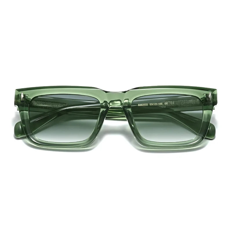High Quality Handmade Trendy Outdoor SUN GLASSES New Fashion Acetate Sunglasses Men Women Personality Designer Eyeglasses UV400