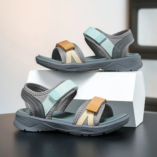 New Boys Sandals Kids Shoes Summer Lightweight Beach Water Shoes Breathable Soft Children Casual Sports Sneaker Sandals for Boy