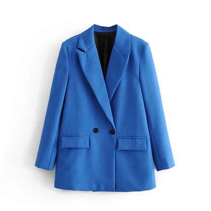 2025 Women's Blazers New Office Casual Blazer Woman Straight Outerwears Fashion Women's Tailoring Blazers for Women Coats
