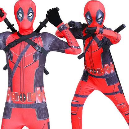 Superhero Costume Kids Super Hero Child Cosplay Costume Sword Kids Jumpsuit Girls Boy Costume For Child Halloween Carnival Suit
