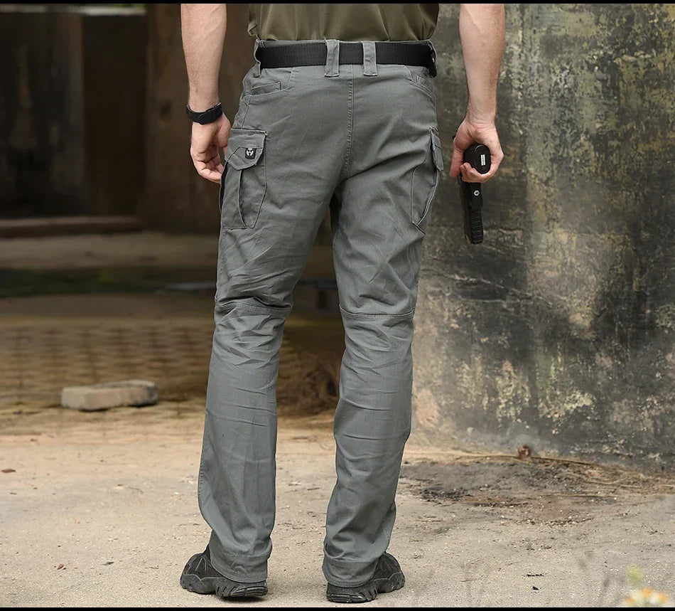M3 Waterproof Tactical Hunting Pants Men  Special  Hiking Cargo Pants Multi Pocket Rip-stop Cotton Trousers