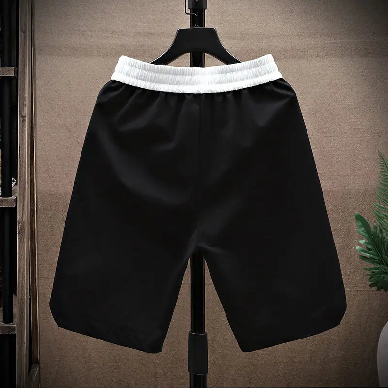 2025 summer Men's Beach Shorts men fashion Shorts Quick-Drying Shorts man Summer Thin Beach Pants Trendy Basketball Beach Pants
