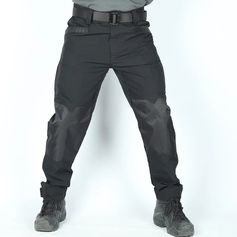 Cargo Pants Outdoor Multi-pocket Tactical Pants Ripstop Waterproof Trousers Male Wear-resistant Training Fishing Workwear Pant