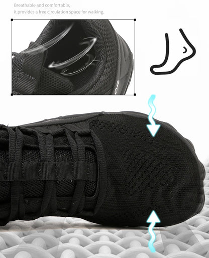 New Hiking Shoes, Plus Size, Couple Outdoor Sports Shoes, Wide Palm, Wide Last Shoes, Barefoot Casual Shoes, Indoor Yoga Fitness