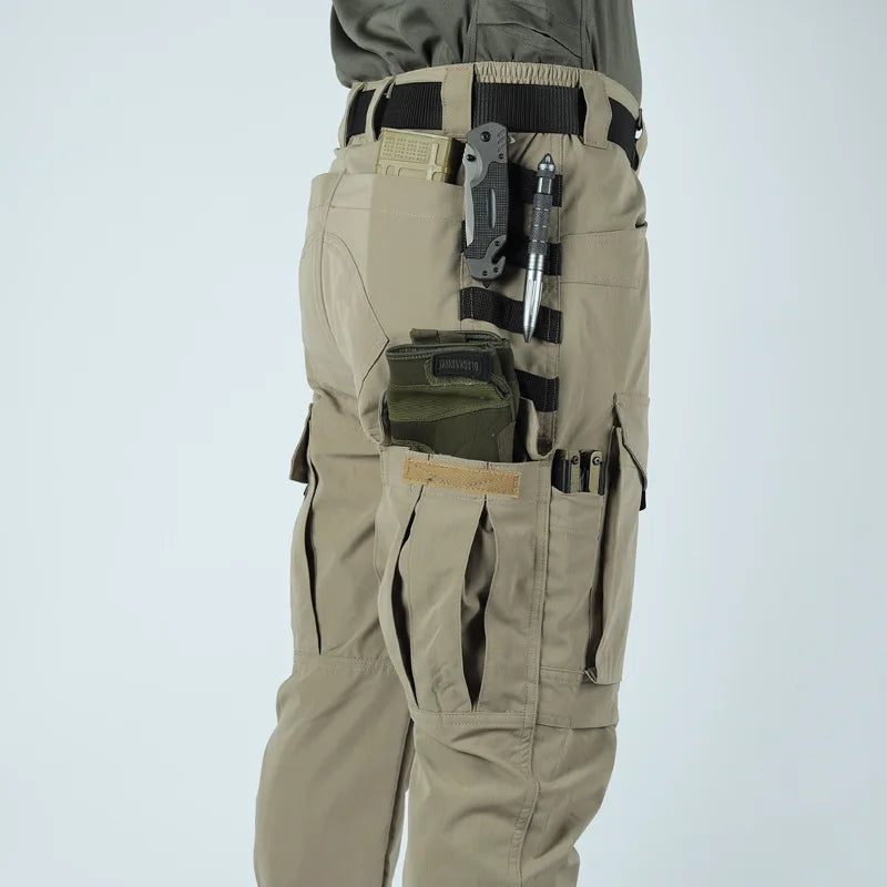 Field Combat Tactical Pants Men's Multi-pocket Multicam Camouflage Training Work Trousers Outdoor Hunting Hiking Cargo Pants