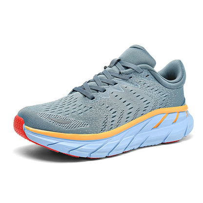 Fashionable Casual Men's Sneakers Non-Slip Wear-Resistant Air Cushion Sneakers Outdoor Lightweight Breathable Mesh Running Shoes