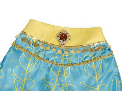 Halloween Party Princess Dress Kids Jasmine Costume
