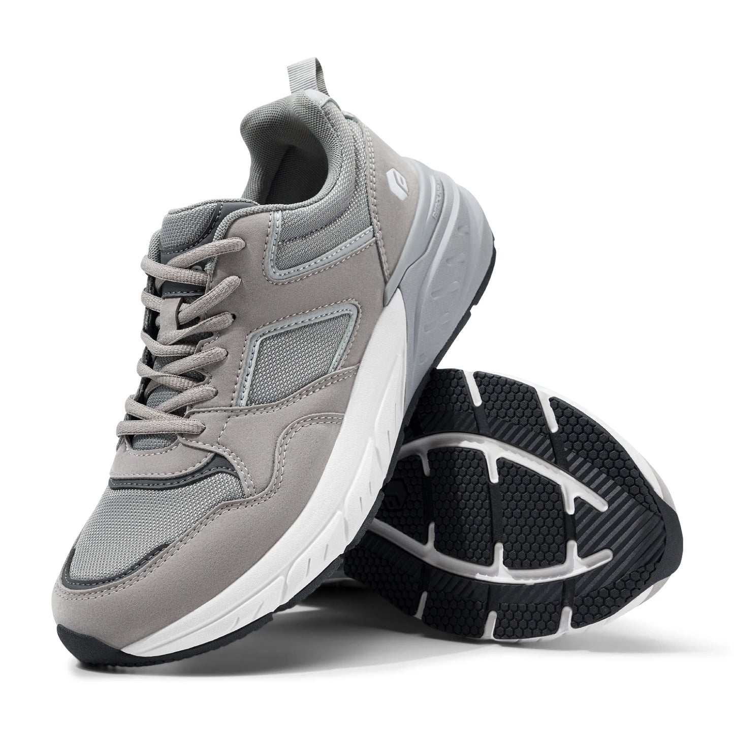 Newest Walking Shoes for Men Wide Width Sneakers with Arch Support for Flat Feet Heel Pain Relief Plantar Fasciitis