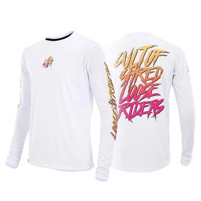 2023 Loose Rider Mens Long Sleeve Jersey BMX Enduro Downhill Jerseys MTB Mountain Bike Shirts Off Road DH Motorcycle Jersey