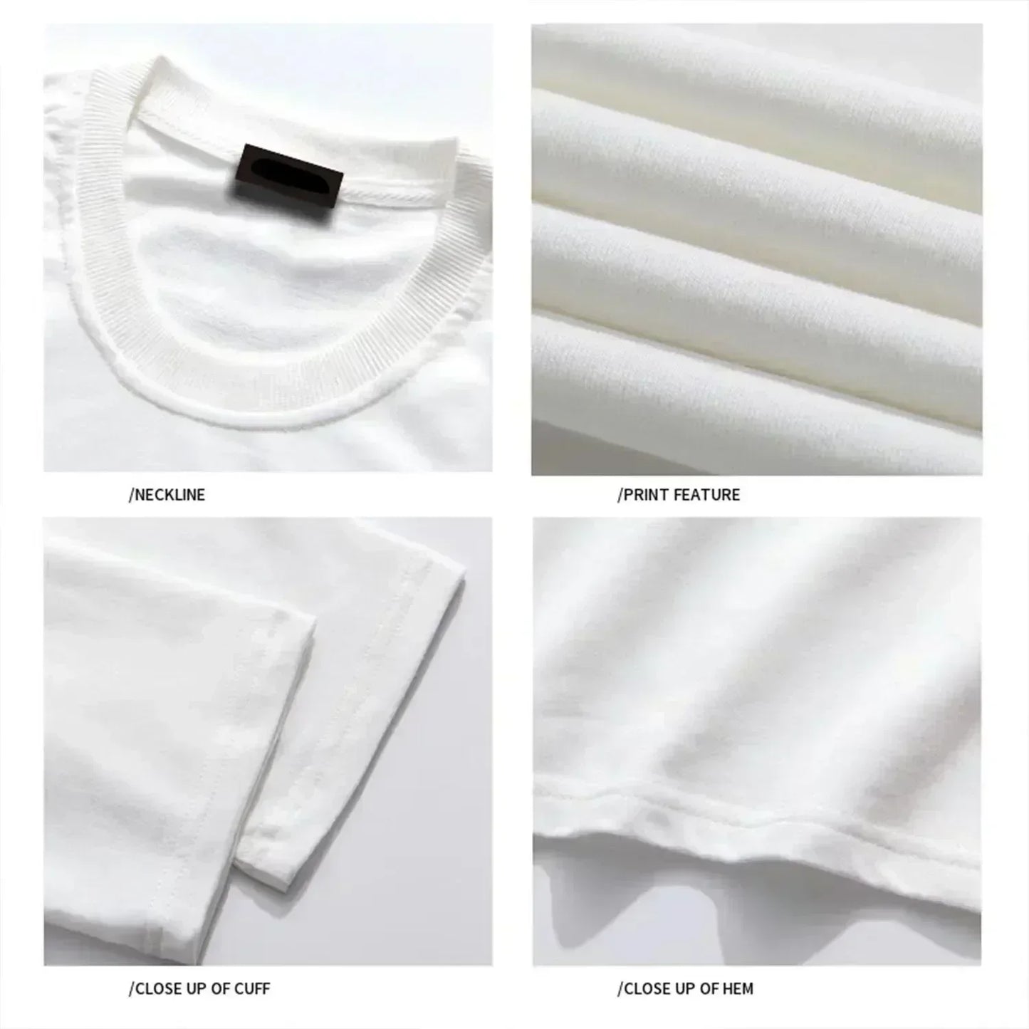 2026 Summer Pure Cotton Heavyweight American Style BC Short-Sleeve Car Modified T-Shirt, Loose-Fitting, Twisted-Neck, Versatile,