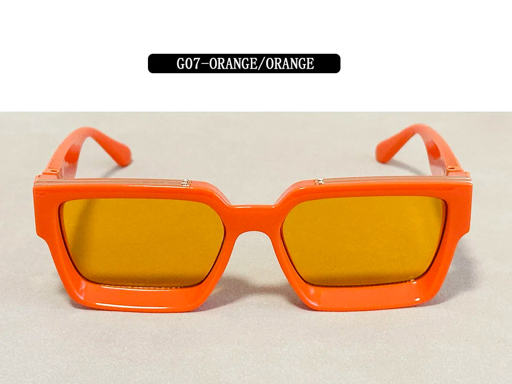 Senior Square Sunglass Men Vintage Millionaire Sunglasses Women Silver Retro Fashion Glasses Dropshipping Gafas De Sol Hombre