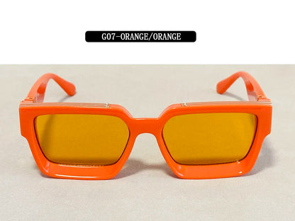 Senior Square Sunglass Men Vintage Millionaire Sunglasses Women Silver Retro Fashion Glasses Dropshipping Gafas De Sol Hombre