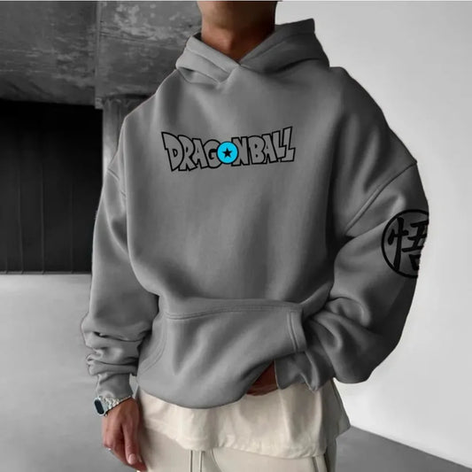Dragon Ball Men's Hoodie Vegeta Japanese Anime Summer Boy Children's Sweater Y2k Harajuku Oversize Long Sleeve Parent-Child Wear