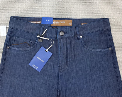 Jeans Thin Cotton Men 2026 Spring Summer new fashion straight breathable outdoors comfort Zipper Big size 30-40 Pants