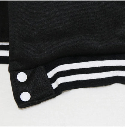 New Hot the Vampire Diary Printing Baseball Uniform Jacket Men Women Y2k Hip Hop Clothing Fleece Warm Sportswear Oversized Coat