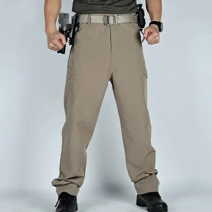 Summer Quick Dry Men Pants Thin Hunting Tactical Cargo Pants Multi-Pocket Loose Long Trousers Lightweight Hiking Work Pant