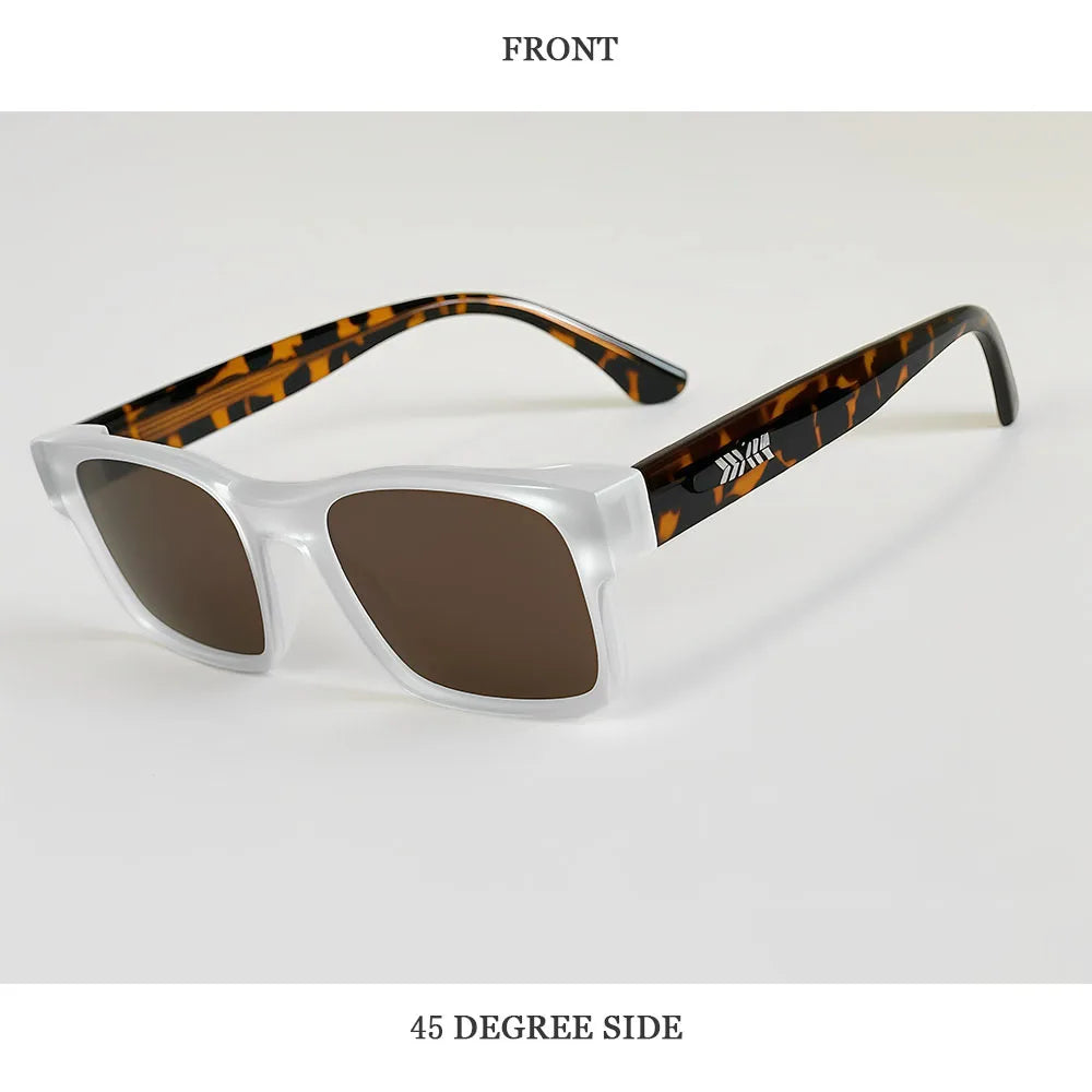 2026 Square Sunglass Men Luxury Vintage Polarized Sunglasses Women Trendy New Fashion Glasses Gafas De Sol Polarizadas Zonnebril