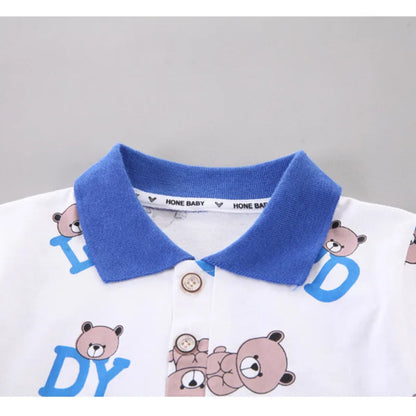 New Summer Baby Clothes Suit Children Boys Fashion Cartoon T-Shirt Shorts 2Pcs/Set Infant Toddler Casual Costume Kids Tracksuits