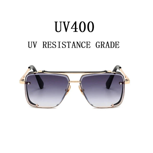 Square Punk Sunglasses For Men Vintage Steampunk Sunglasses Women Trendy Retro Luxe Fashion Glasses Gafas De Sol Hombre Oculos