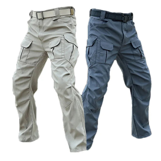 Men's Military Tactical Casual Pants Waterproof Combat Cargo Trousers Multi-pocket Casual Pant Outdoor Training Overalls Male