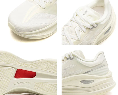 Women's YUEYING 5 PRO Optimized Cushion Running Shoes with Wide Toe Box SUPER BOOM LiNing Reflective Sneakers ARHW002