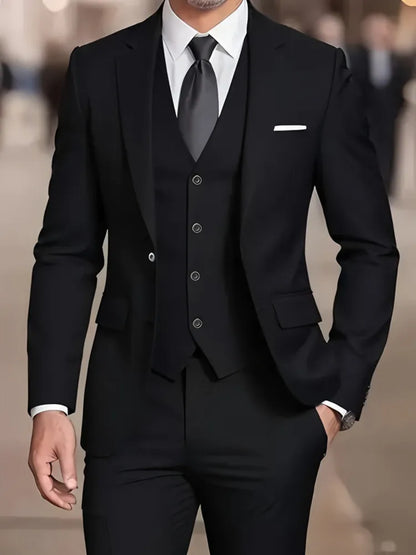 New Beige Suit Men Business Tuxedos Formal 3/2/1 Piece Dress Single Breasted Groom Groomsman Prom Wedding Party